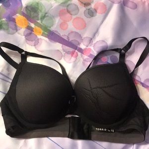 TORRID Black Bra 40C